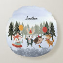 Recherche de hérissons mignons coussins Illustration