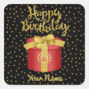 Search for gold happy birthday stickers Golden