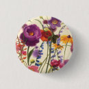 Recherche de pavots roses badges Fleur sauvage