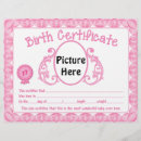 Search for birth certificate Girl