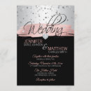 Search for black pink silver invitations Foil
