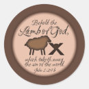 Search for lamb of god stickers Bible