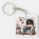 Search for love reading keychains Bookish