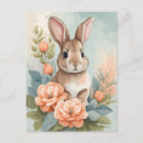 Recherche de lapin pastel cartes postales Pour enfants