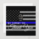 Search for police car postcards Thin blue line