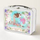 Search for mermaid lunch boxes Watercolor
