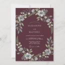 Search for bordeaux invitations Maroon