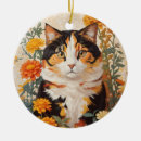 Search for calico cat ornaments Animal