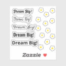 Recherche de dream big autocollants Inspiré