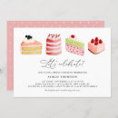 Search for dessert bridal shower invitations Pink