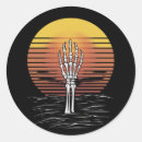 Search for zombie hand stickers Halloween
