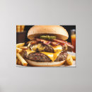 Search for cheeseburger art Bacon