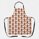 Search for christmas snowman aprons Gingerbread man