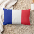 Recherche de la france du drapeau de coussins Blanc