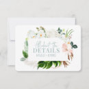 Search for destination wedding enclosure cards Trendy