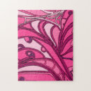 Search for modern art puzzles Pink