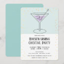 Search for blue cocktail party invitations Modern