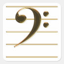 Search for bass clef stickers Musical notes