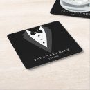 Search for groomsmen coasters Tuxedo