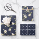 Search for navy blue and white wrapping paper Chic