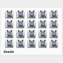 Search for russian blue cat stickers Nebelung