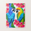 Search for parrots puzzles Birds