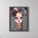 Search for day of the dead canvas prints Dia de los muertos
