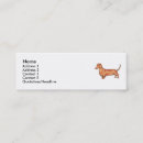 Recherche de teckel cartes visite Animal familier