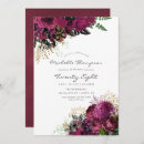 Search for burgundy and gold birthday invitations Fall