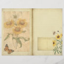 Search for yellow scrapbook paper Vintage