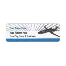 Search for jets return address labels Aviation