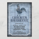 Search for chicken barbecue invitations Rustic