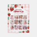 Search for strawberry fruit blankets Summer