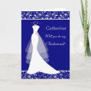 Search for royal blue damask invitations White