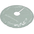 Search for sage green tree skirts Rustic