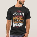 Search for employee anniversary tshirts Job