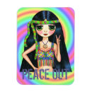 Recherche de peace sign magnets Hippie