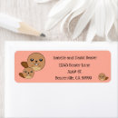 Search for beaver return address labels Cute