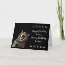 Search for cat singing birthday cards Animal