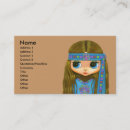 Search for hippy business cards Hippie