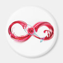 Recherche de verre de boissons magnets Rouge