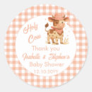 Search for holy cow stickers Cow baby shower