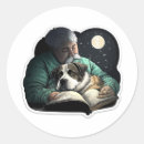 Search for dog reading stickers Cute