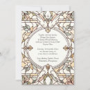 Search for stained glass wedding invitations Catholic