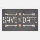 Search for vintage save the date stickers Chalkboard