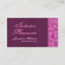 Search for damask monogram business cards Pink