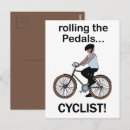 Recherche de motards cartes postales Bicyclette
