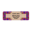 Search for weaving return address labels Tribal
