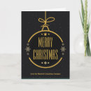 Search for black and gold christmas cards Elegant