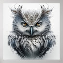 Search for owl portrait posters Wildlife